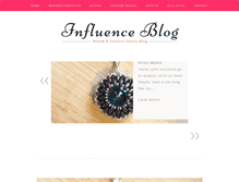Tablet Screenshot of influenceblog.net